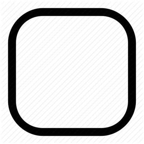 Square Rounded Square Transparent Png Amp Svg Vector Riset