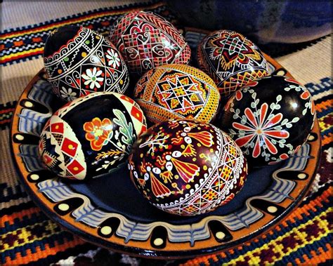 Ukrainian Easter Eggs Pysanky 8 X 10 Print Color Etsy