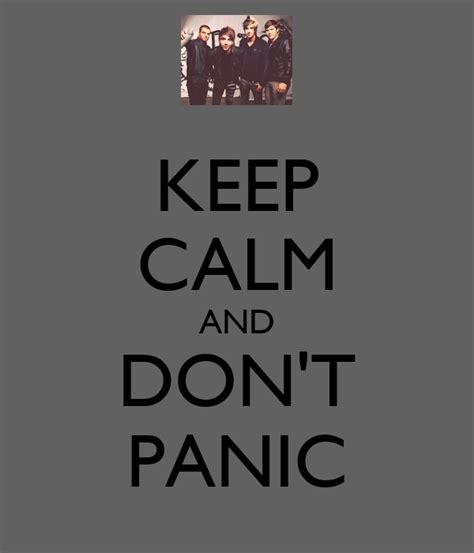 Keep Calm And Dont Panic Poster Lena Keep Calm O Matic
