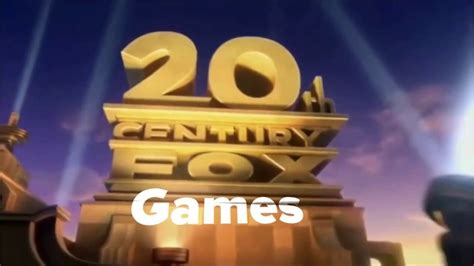 20th Century Fox Games Logo Youtube