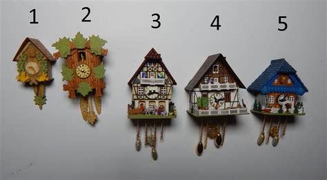 Cuckoo Clocks Kits Diy Inch Scale 112 Assembly Required Etsy