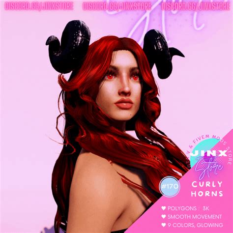 Curly Horns Jinxstores Ko Fi Shop Ko Fi ️ Where Creators Get Support From Fans Through