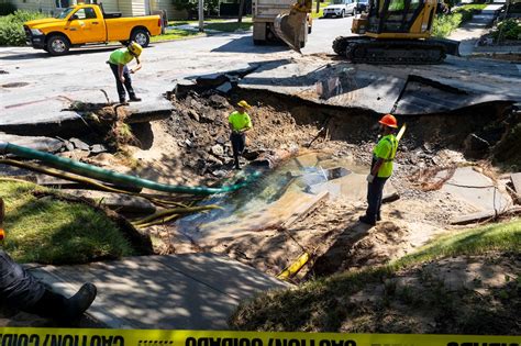 Families face $200K in damages from a city water main break. Grand