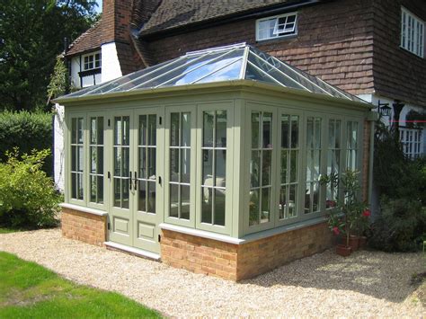 Hardwood Hipped Roof Conservatory Garden Room Extensions Victorian