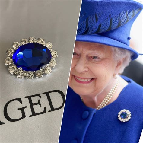 Queen Elizabeth Ii Commemorative Coronation Crown Brooch C1953 Vintage