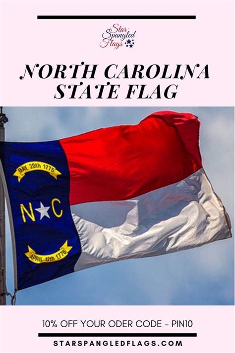 North Carolina State Flag For Sale From Star Spangled Flags North