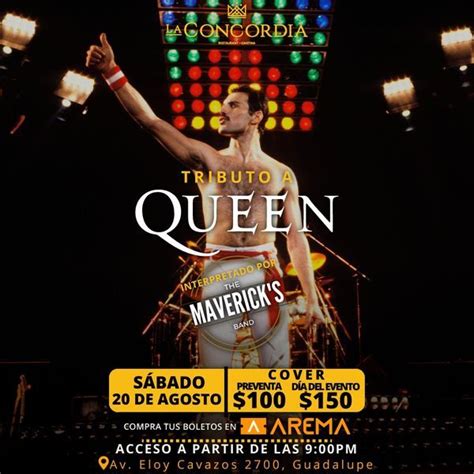Tributo A Queen Arema Ticket