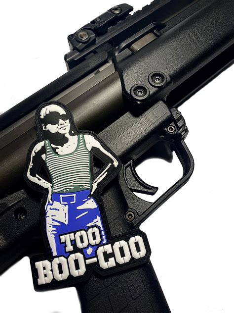too boo coo pvc morale patch full metal jacket — empire tactical usa