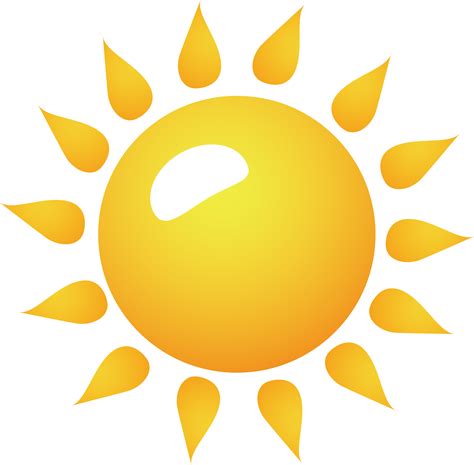 Download Sun Vector Element Png Image High Quality Clipart Png Free