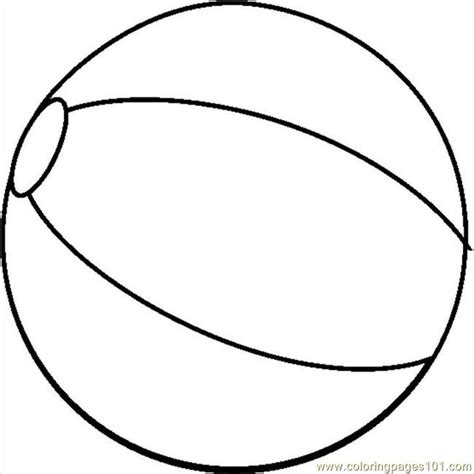 Don't forget to link to this page for attribution! Coloriage Ballon de Plage à télécharger