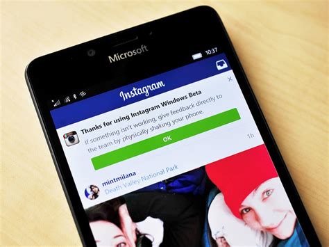 Instagram For Windows 10 Mobile Is Now Available To