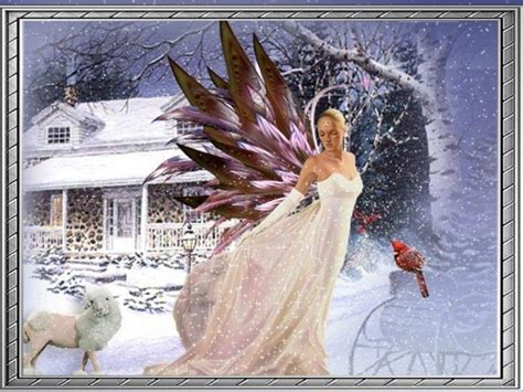Christmas Fairy Wallpaper Cynthia Selahblue Cynti19 Wallpaper