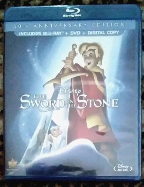 Disney The Sword In The Stone Blu Ray Disc 2013 2 Disc Set 50th Anniversary 900 Picclick