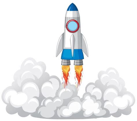 Nasa Rocket Launch Vector Ai Svg Uidownload