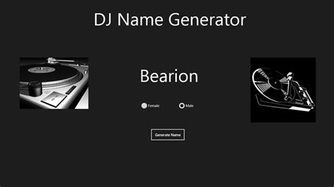 Dj Name Generator For Windows 8 And 81