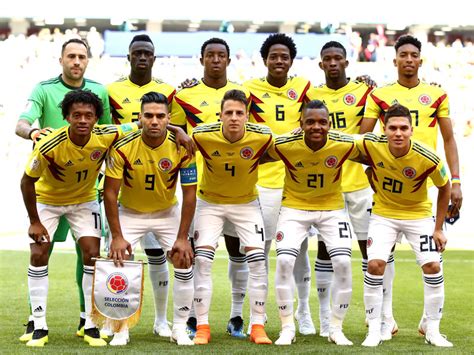 Colombia World Cup Fixtures Squad Group Guide World Soccer