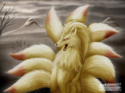 Dark Ninetales By Akelataka On Deviantart