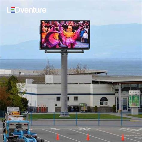 Full Color P Outdoor Digital Display Screen Led Billboard Cabinet