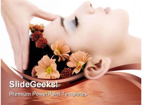 Facial Massage Beauty Powerpoint Templates And Powerpoint Backgrounds