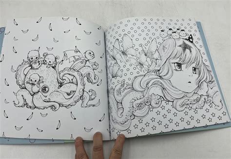 Pop Manga Mermaids And Other Sea Creatures Coloring Book Givenkind