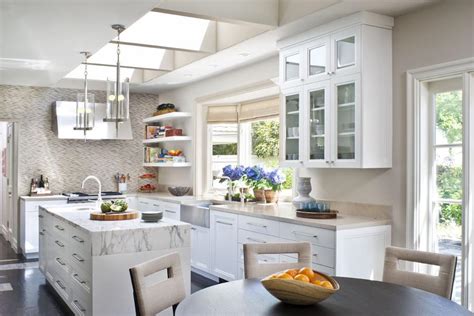 If you are considering white to reface your existing kitchen cabinets, or for new cabinetry altogether, you are not alone in your color choice. SMALL KITCHEN No Upper Cabinets | Home Interior Exterior ...