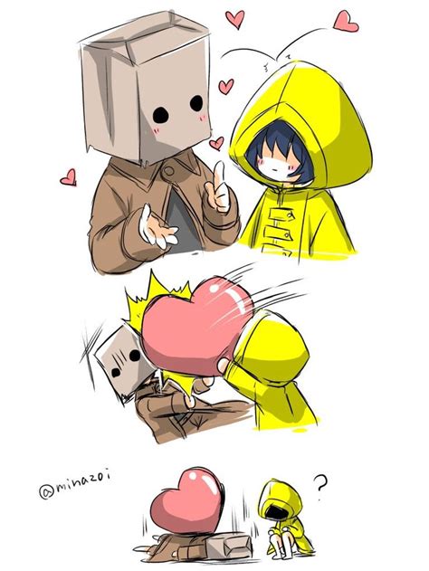 Yeah, it seems that music boxes in anime are usually relegated as an instrument for sad anime songs. そーえんごとう🍺 on Twitter in 2021 | Little nightmares fanart ...
