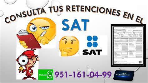 CONSTANCIA DE RETENCIONES Y PERCEPCIONES Consuta RAPIDA En El SAT