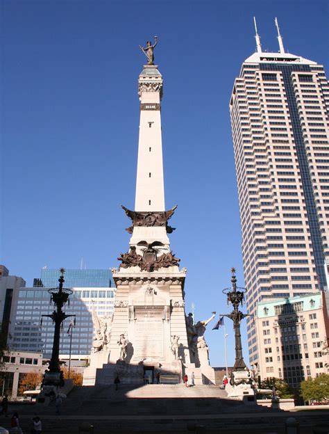 Indianapolis Monument Circle Travel Favorite Favorite Places