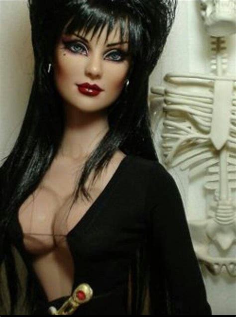 Elvira Barbie Dolls Beautiful Dolls Barbie Celebrity