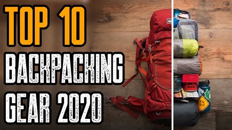 Top 10 Best Backpacking Gear 2020 Backpacking Essentials Monkey Viral