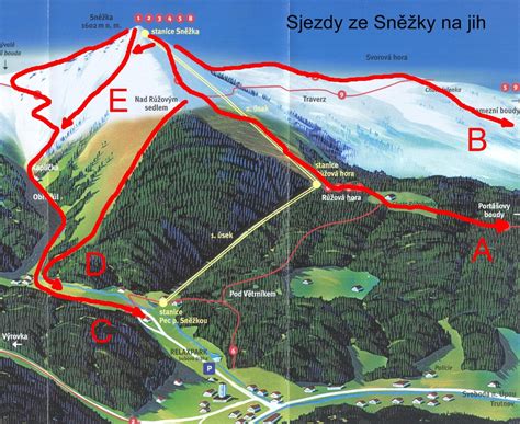 Sněžka or śnieżka is a mountain on the border between the czech republic and poland, the most prominent point of the silesian ridge in the giant mountains. Sněžka jih - Horydoly.cz