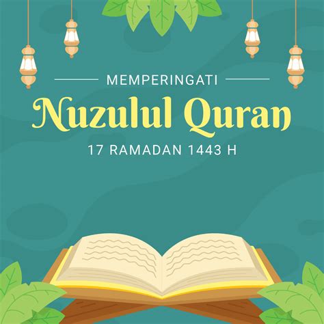 10 Poster 17 Ramadan Nuzulul Quran 1443 H Sketzhbook