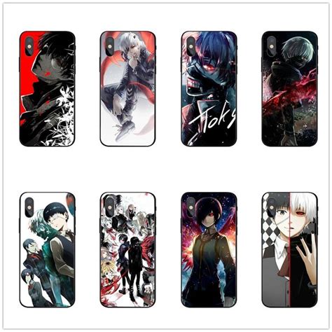 Pin On Japanese Anime Tokyo Ghoul Japan Black Soft Cover Case For Apple