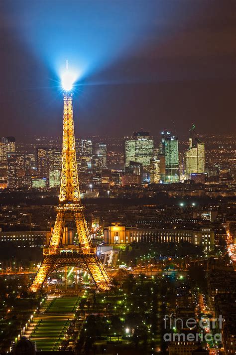 Eiffel Tower Light Show Photograph By Luciano Mortula