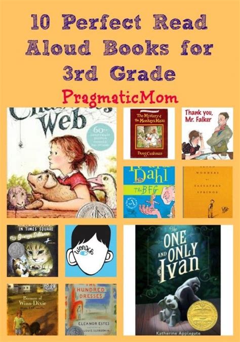 10 Perfect Read Aloud Books For 3rd Grade Pragmaticmom With Colby