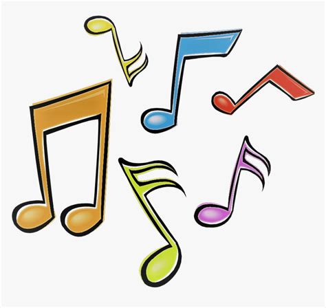 Figure Singing With Music Notes Great Powerpoint Clipart For Clip