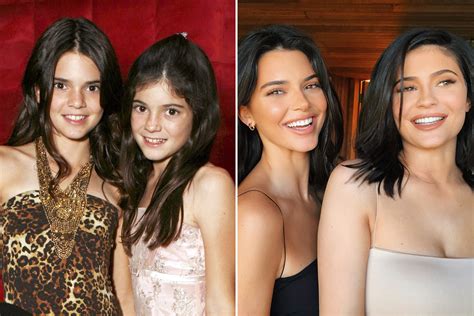 Kendall Jenner Pokes Fun At Her And Kylie Jenners Transformation Since Season 1 Of Kuwtk