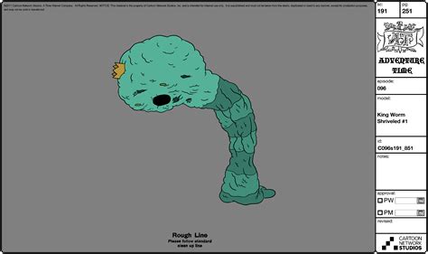 Image Modelsheet King Worm Shriveled Png The Adventure Time Wiki Mathematical