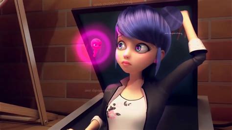 miraculous ladybug marinette with her hair down