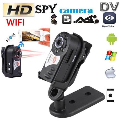 Mini Dv Q Wireless Wifi Hd Ip Camera Night Vision Video Recorder