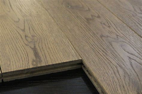 7 9 Aged Gray Oak Solid Wood Flooring Wide Plank