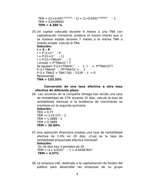 Ejercicios Resueltos Conversiondetasas