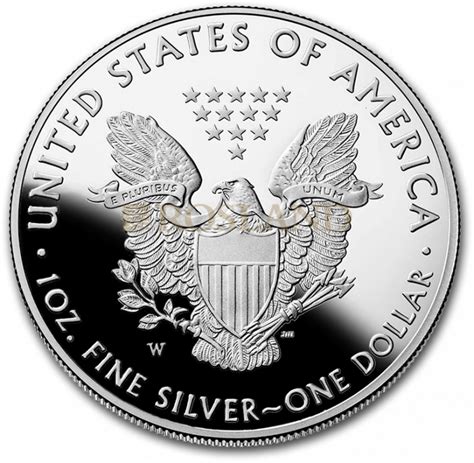 1 Unze Silbermünze American Eagle 2020 W Pp Box Zertifikat