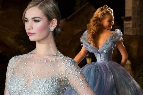 Cinderella Star Lily James Dismisses Claims Her Waist Has Been Made To
