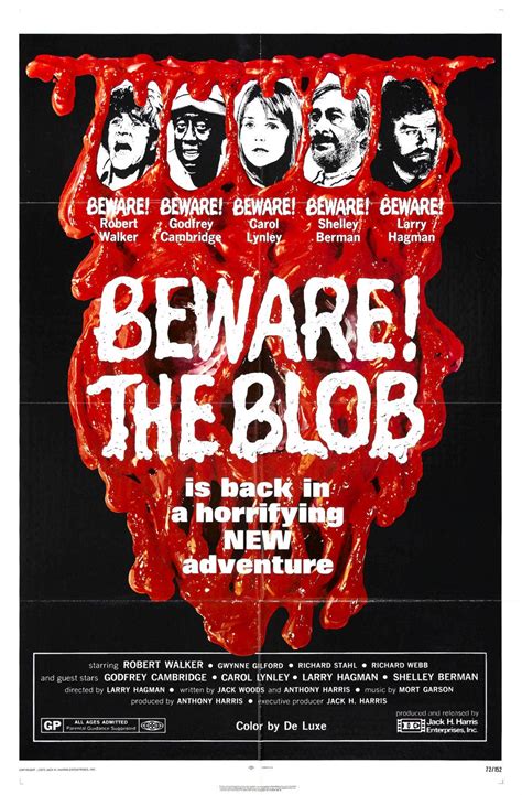 Beware The Blob 1972 Black Horror Movies