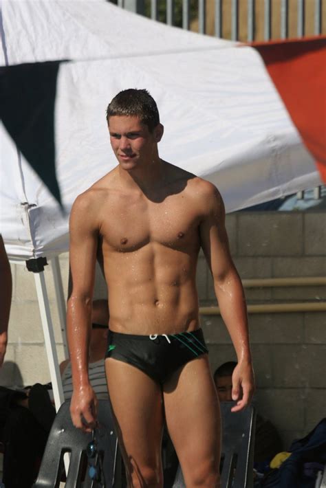 Shirtless Male Athletic Swimmer Jock Speedo Swim Team Dude Photo X