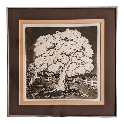 1970s Pressed Etching Landscape Signed By Artist Al Kaufman Chairish