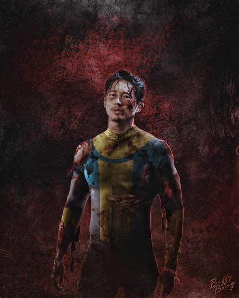 Spoilers Steven Yeun Is Invincible Edit By Buffybong On Instagram