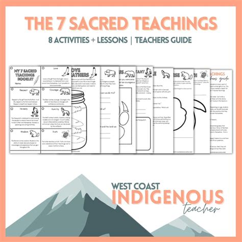 The 7 Sacred Indigenous Teachings For Teachers Etsy