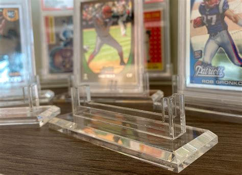 Acrylic Psa Graded Card Holder Stand Display Perfect Fit Etsy